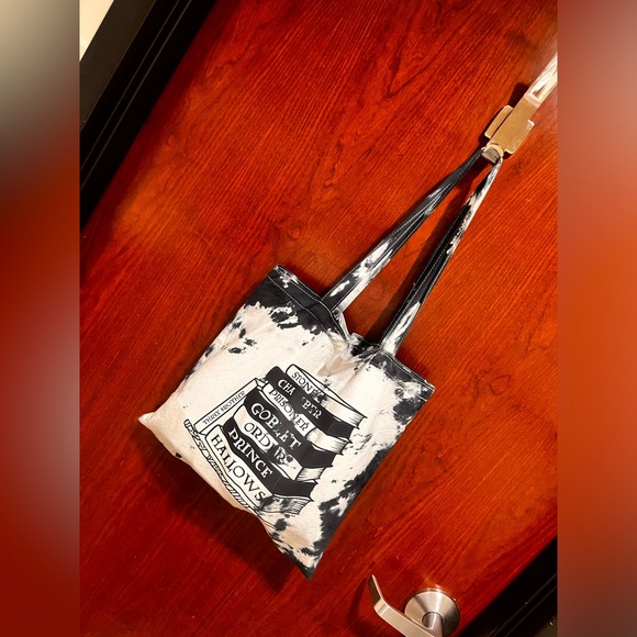 Harry Potter theme tiedie canvas tote - Picture 5 of 5